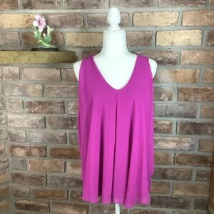BOBEAU Fuchsia Racerback Tank Top 13